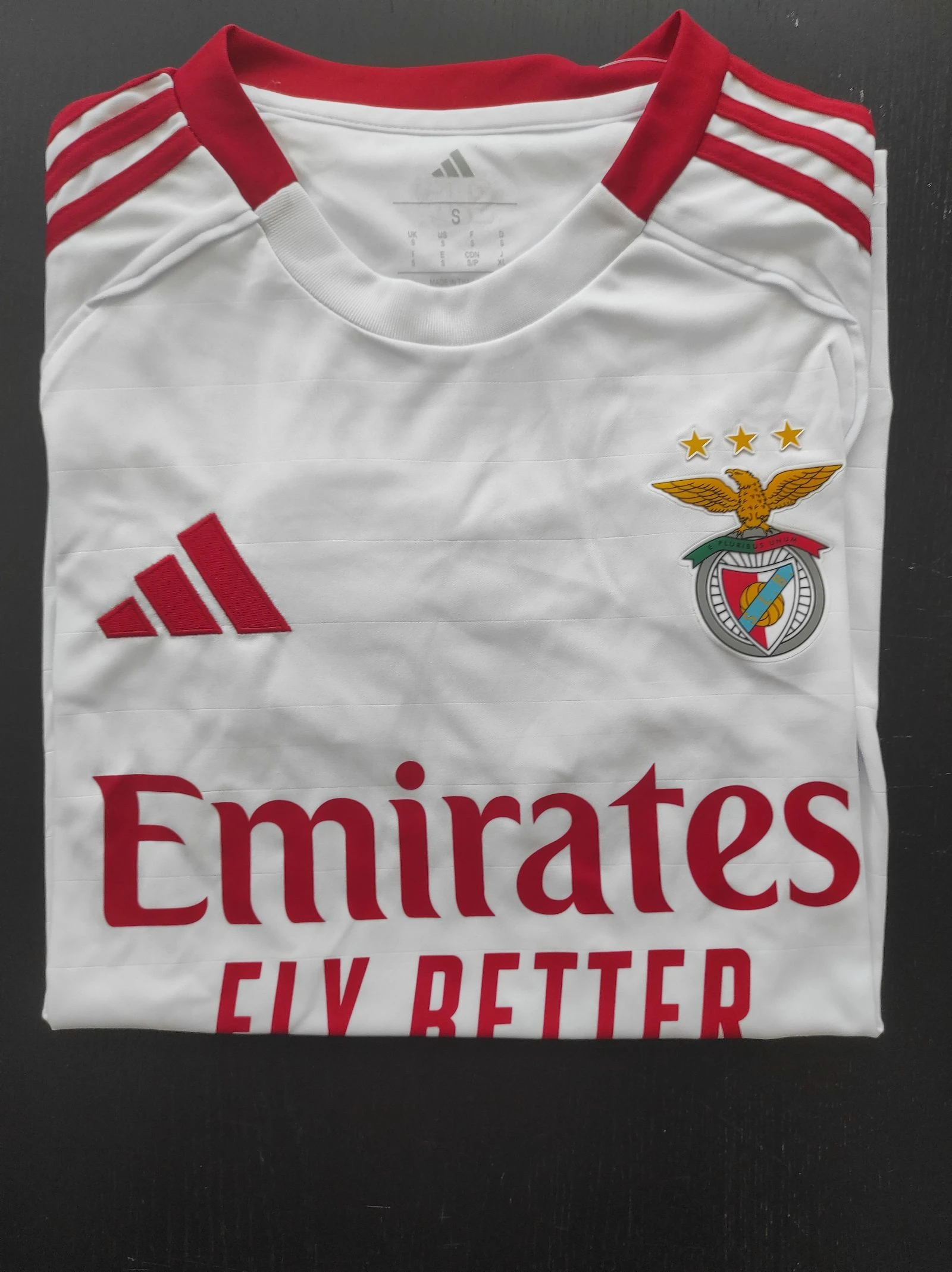 White Benfica Alternate Jersey, season 25/26 – photo 4